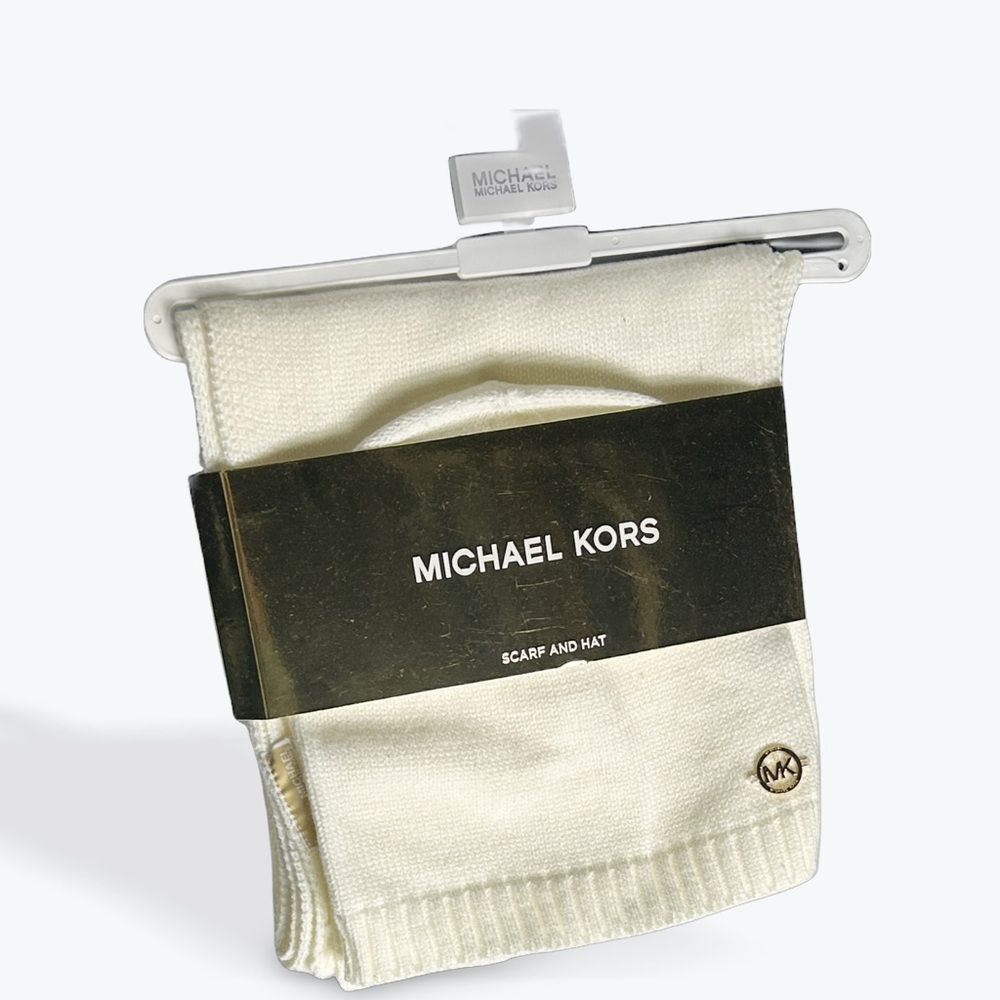 Michael Kors - Cream - Scarf and Hat